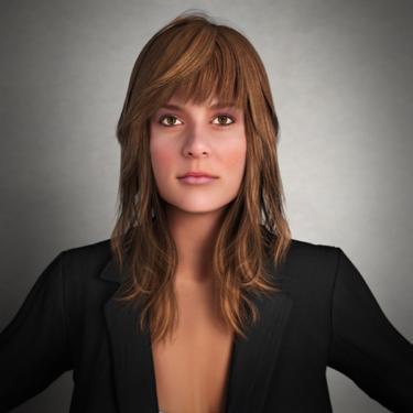 3d realistic face