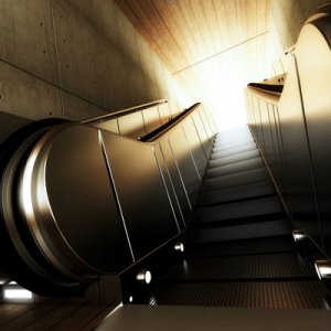 Underground Escalator