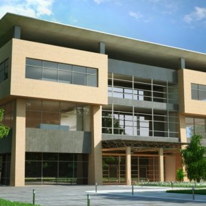 Day View of an Eye Hospital