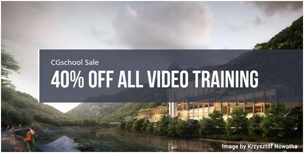 40% Off All CGschool Video Training